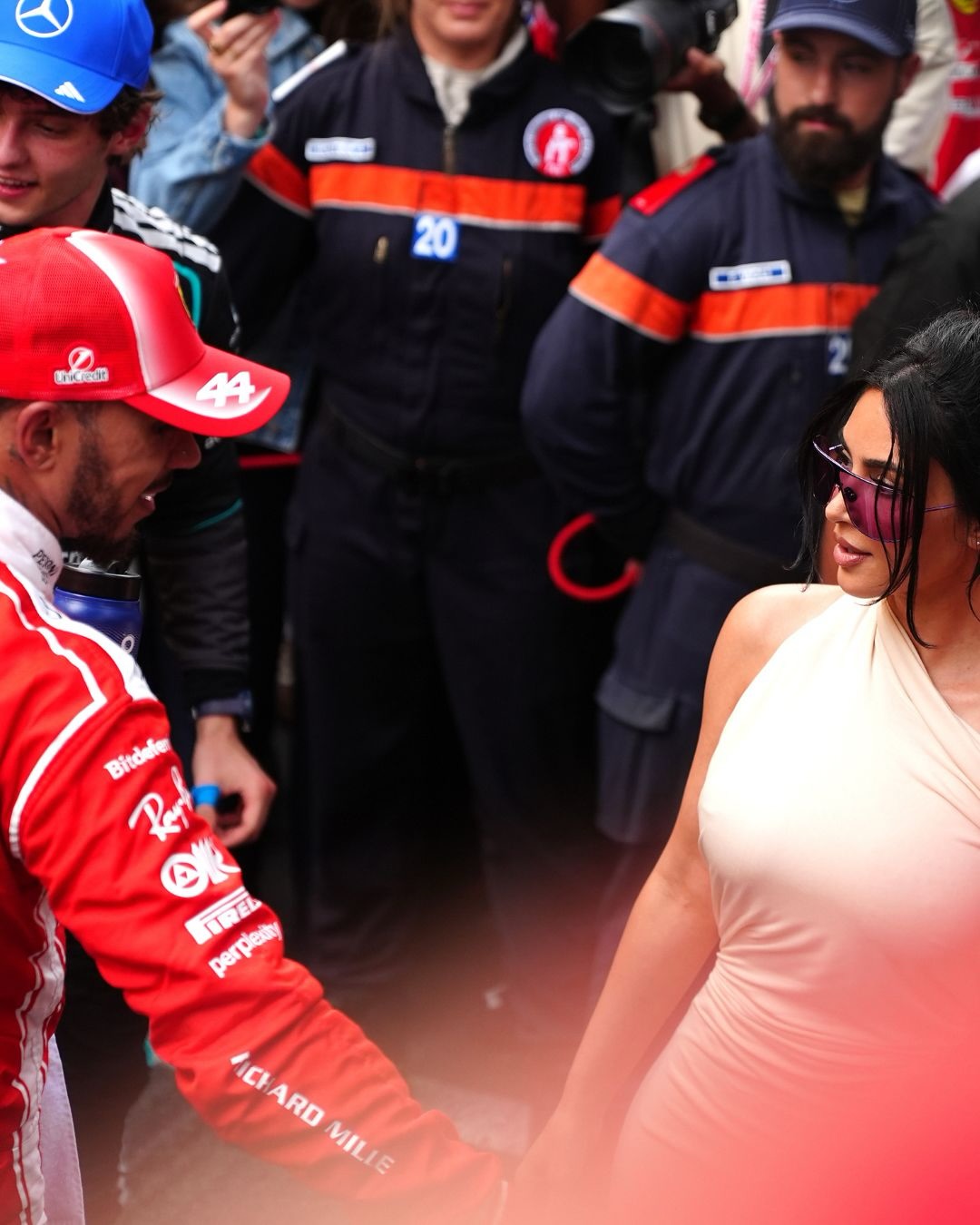 Kim Kardashian and Lewis Hamilton After the Monaco Grand Prix 🏎️

(📸 Getty)