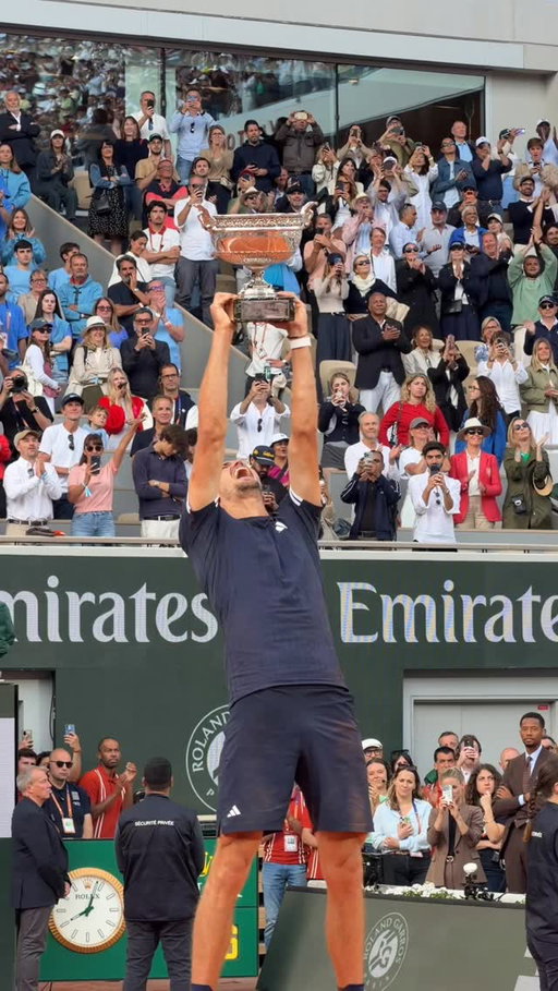 Full joy 🔥🏆

#RolandGarros