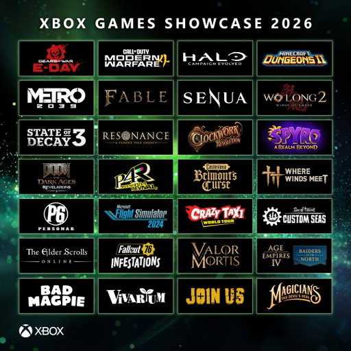 All rise for the games 🫡 | #XBOXShowcase
