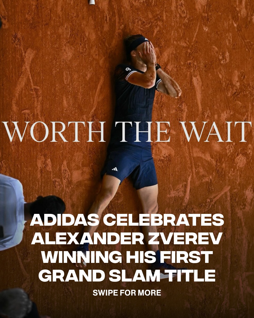 The journey is always worth it, as Alexander Zverev becomes the 2026 French Open Champion 🏆🎾

📸: @adidas / getty