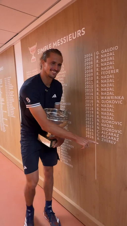 Finally 🏆

#RolandGarros