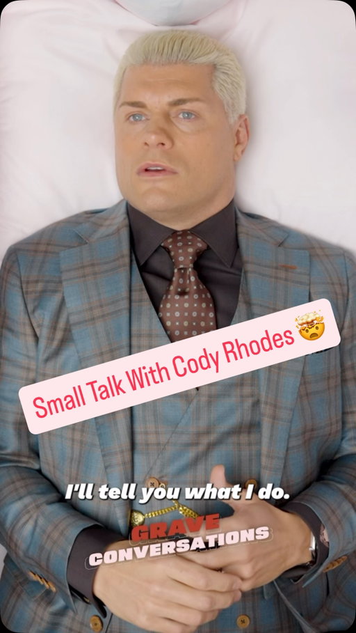 Whatever you do…don’t do this with Cody Rhodes!