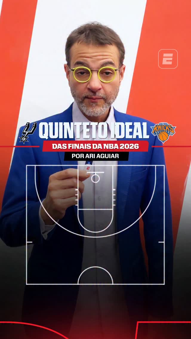 Quem forma o quinteto ideal das Finais da NBA? Ari Aguiar escalou seu time com os destaques de New York Knicks e San Antonio Spurs, os finalistas da temporada.

#NBAnaESPN #C6Bank #spurs #knicks