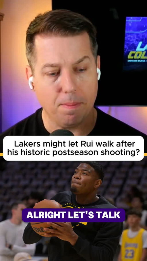 Should the Lakers Let Rui Hachiura Walk? #Lakers #RuiHachimura #LakeShow #NBA