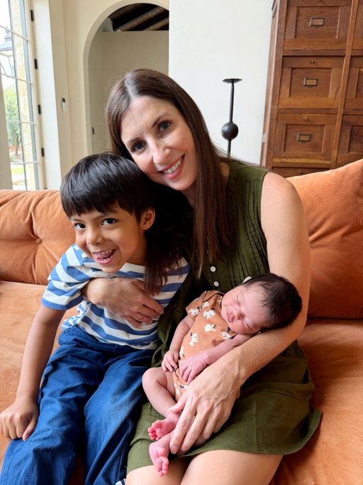 Some big family news! We had just gotten to Chicago and I was doing my daily walk on the 606 when I got THE call—the kind where you hop on the next flight and rush to the hospital… this time to adopt our second son, baby boy Simón.

Ollie proudly announced to everyone at Midway Airport that he was on his way to pick up his baby brother, and he’s been giving Simón sweet nuzzles and boops on the nose ever since. A few other pics of what we’ve been up to in the last few weeks: baby’s first trip to Taco Deli, our first family walk, and Annie always laying nearby to protect him. 💛