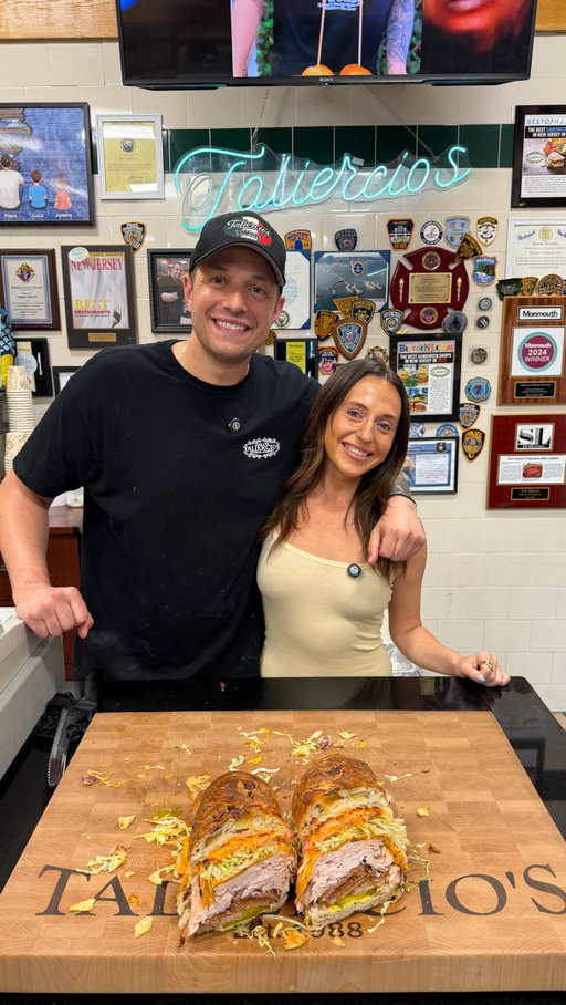 The DIRTY TALKER.. 

It’s the perfect combination for any summer activity 

Beach ✅ 
Pool side ✅ 
Shore traffic ✅ 

#taliercios #njdeli #summersandwich