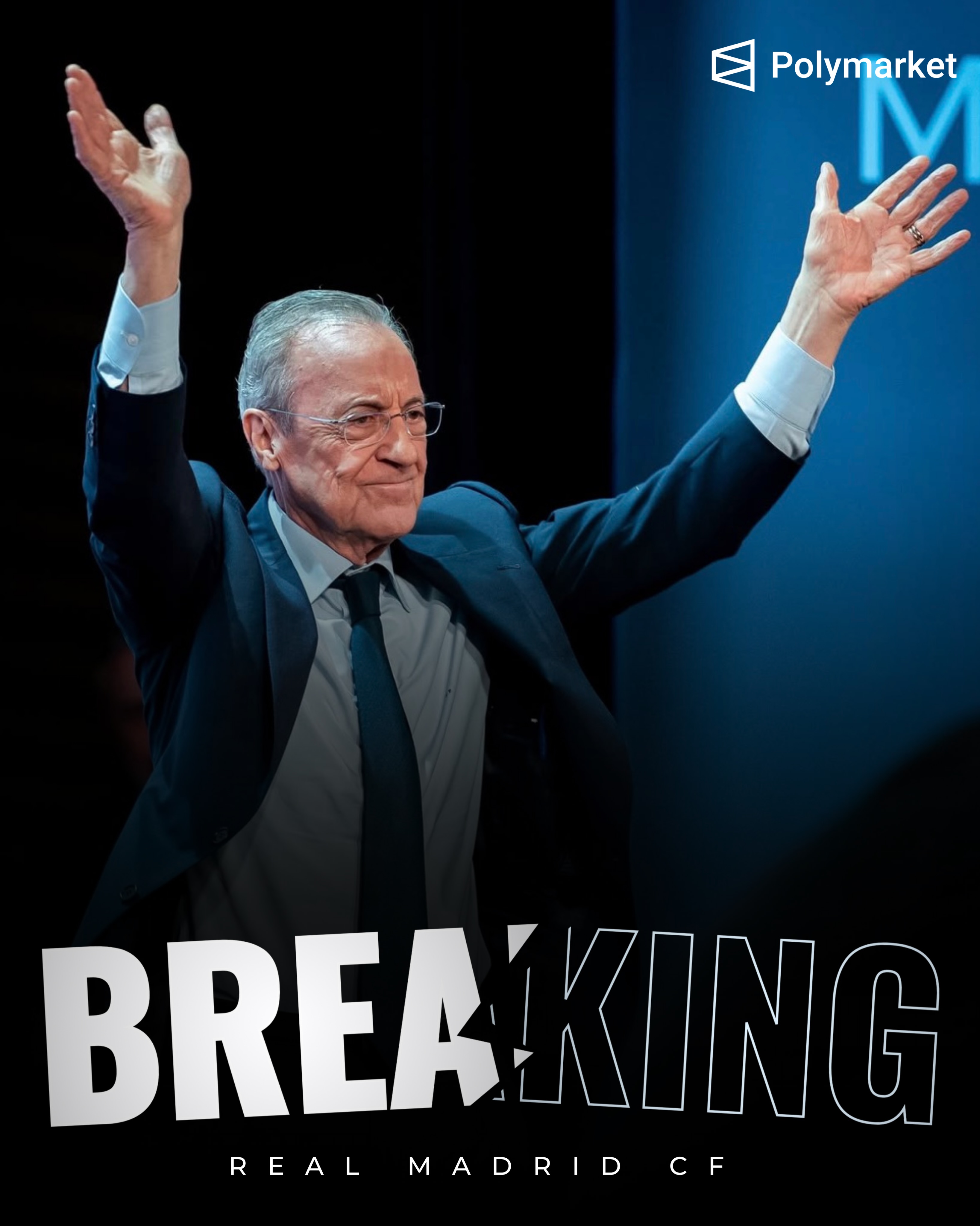 🚨🚨| OFFICIAL: Florentino Pérez has been 𝐑𝐄-𝐄𝐋𝐄𝐂𝐓𝐄𝐃 as Real Madrid president. ⚪✔️

Enrique Riquelme: “Congratulations to Florentino for the elections. It is a VICTORY for this candidacy. This is NOT the END.”