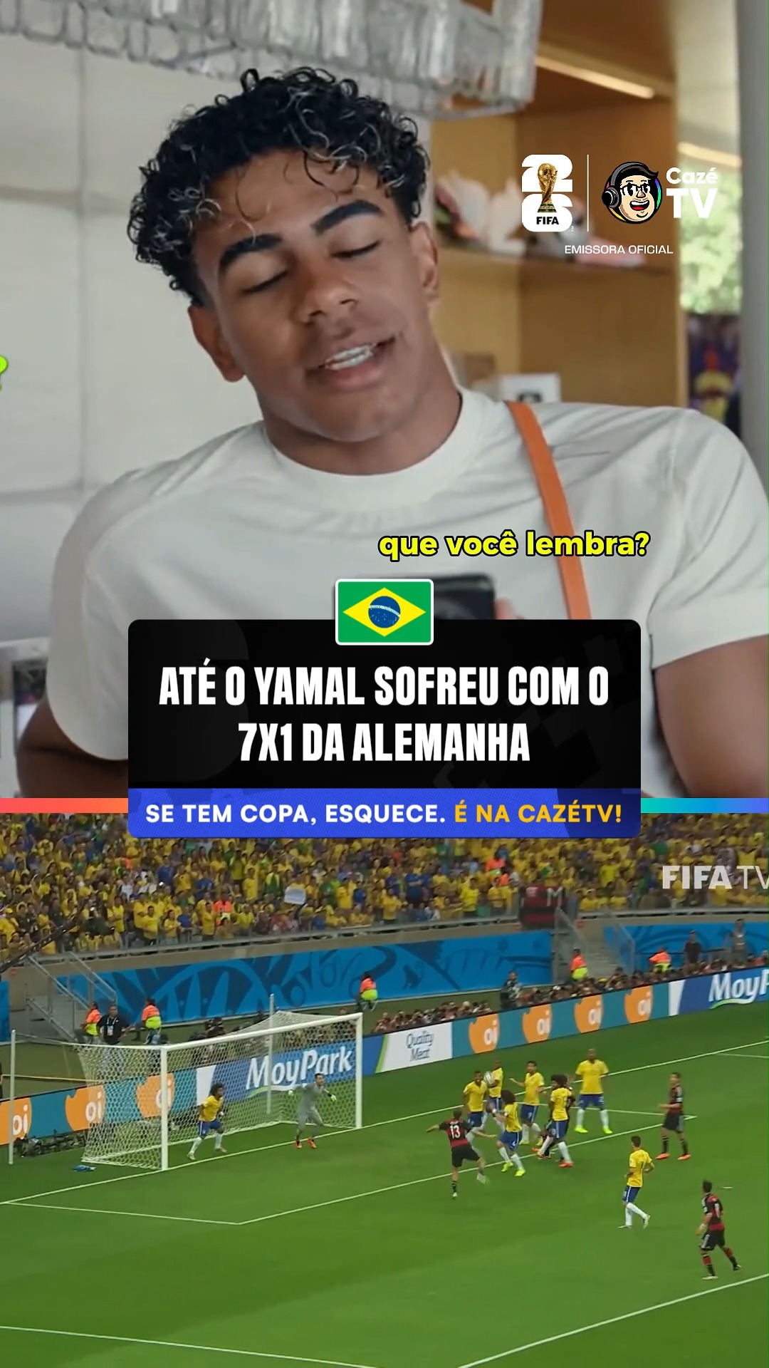 ESSA TRAGÉDIA FOI TÃO GRANDE QUE ATÉ O YAMAL SAIU IMPACTADO... 😓🫠

📹  Lamine Yamal via Youtube

#CoberturaCazéTV #CopaNaCazéTV #cztv24 #Original #Yamal