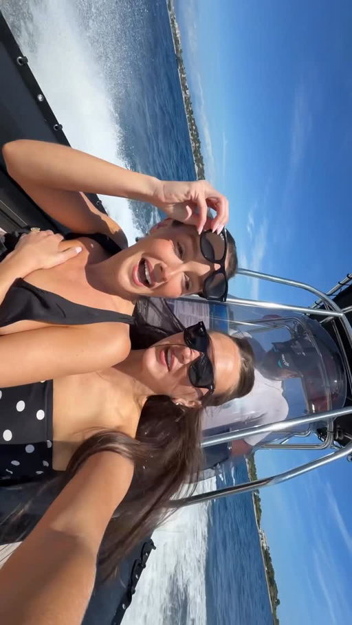 The great journey to the beach club 🛥️💨 #eurosummer #southoffrance