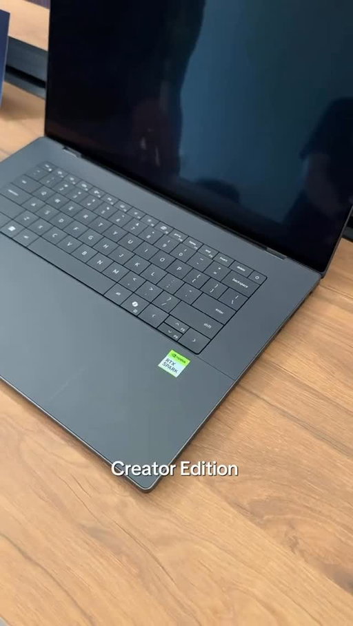 This is the new @dell XPS 16 Creator Edition laptop with the NVIDIA RTX Spark! 

#dellxps16 #xps16 #rtxspark #dell #tonytechbytes