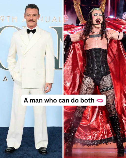 As a specimen, yes, he's intimidating 😍

A tale as old as time: Luke Evans making us swoon, from the village tavern to strutting across the #Tonys stage as Dr. Frank-N-Furter in 'The Rocky Horror Show.'

📷 Dia Dipasupil/WireImage; Theo Wargo/Getty Images for Tony Awards Productions; Laurie Sparham/Disney