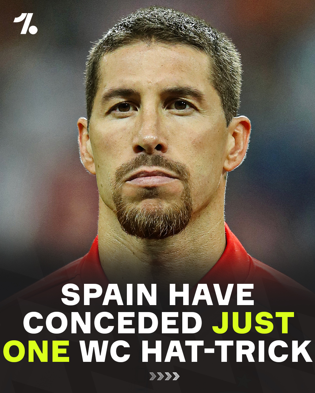 Spain have conceded just ONE hat-trick in the history of the World Cup 🇪🇸👀

... and it had to be Cristiano Ronaldo that scored it 🐐🇵🇹
