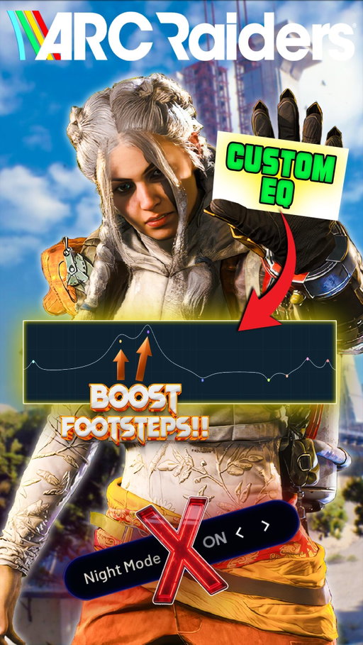 STOP using Night Mode: Best Custom EQ Arc Raiders Audio Settings for MAX Footstep audio 🔥🔥

#arcraiders #arcraiderstips