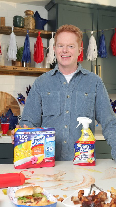 #ad You may be surprised, but this July 4th I'm making a mess 🤯 Thanks to @lysol, I'm not worried about the spills and splatters that come with hosting because I'm saving cleanup for the next day – and you should, too! On July 5th, celebrate Lysol “Address the Mess” Day with me so we can enjoy the 4th with the ones we love. Click the link in bio to get your #AddressTheMess essentials. #LysolPartner