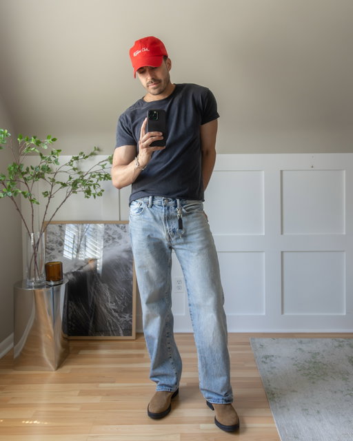 Five fits for the week. 
You can only pick one ⬇️

.

#mensfashion #outfits #casual #relaxed