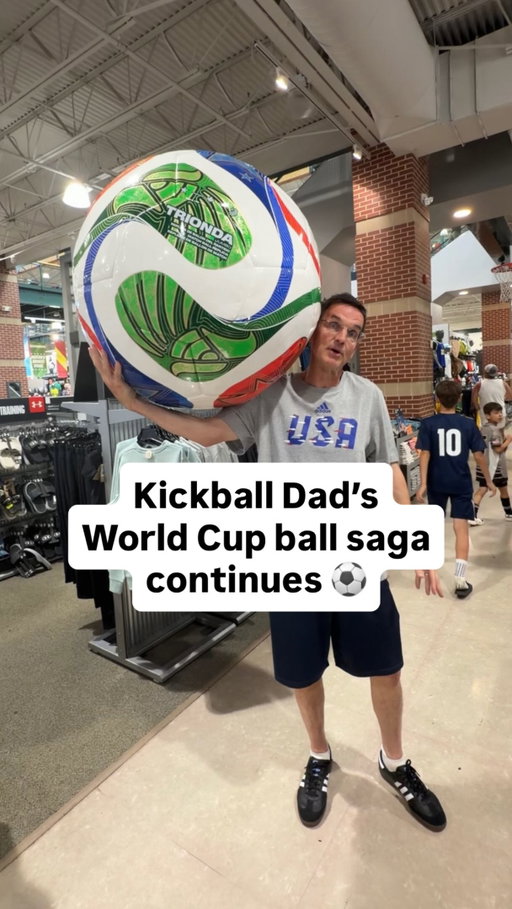 The Kickball Dad World Cup ball saga continues four years later ⚽️ #worldcup #soccer #fifaworldcup