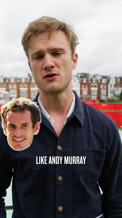 This is what happens when you spend too much time watching tennis ☠️

@joshberrycomedy & a host of stars hit up the #HSBCChampionships 👀