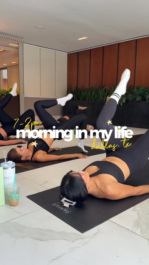 a morning in my life ☁️✨