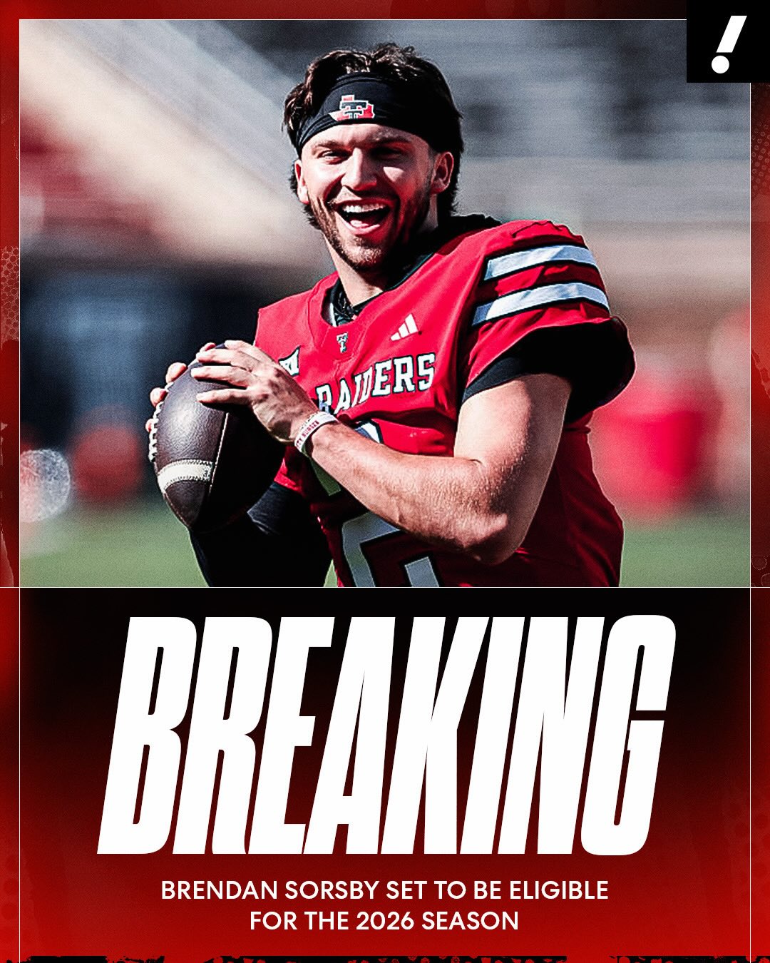 A Texas judge has granted Texas Tech QB Brendan Sorsby’s requested injunction, clearing the way for him to be eligible for the 2026 season.

As part of the ruling, Sorsby will miss the Red Raiders’ first two games against Abilene Christian and Oregon State.