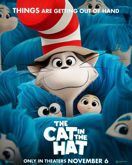Things are getting out of hand. #TheCatInTheHat - Only in theaters November 6.