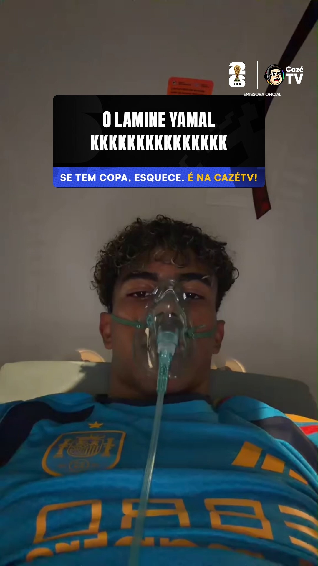 KKKKKKKKKKKKKKKKKKKKKKKKKKKKKKKKKK ESSE MLK É DIFERENTE, NÃO TEM JEITO! 😂😂😂😂

🎥 | Lamine Yamal/TikTok

𝐒𝐄 𝐓𝐄𝐌 𝐂𝐎𝐏𝐀, 𝐄𝐒𝐐𝐔𝐄𝐂𝐄! É na CazéTV! 🤩📺

#cztv16 #CopaNaCazéTV #Espanha #Yamal #CoberturaCazéTV
