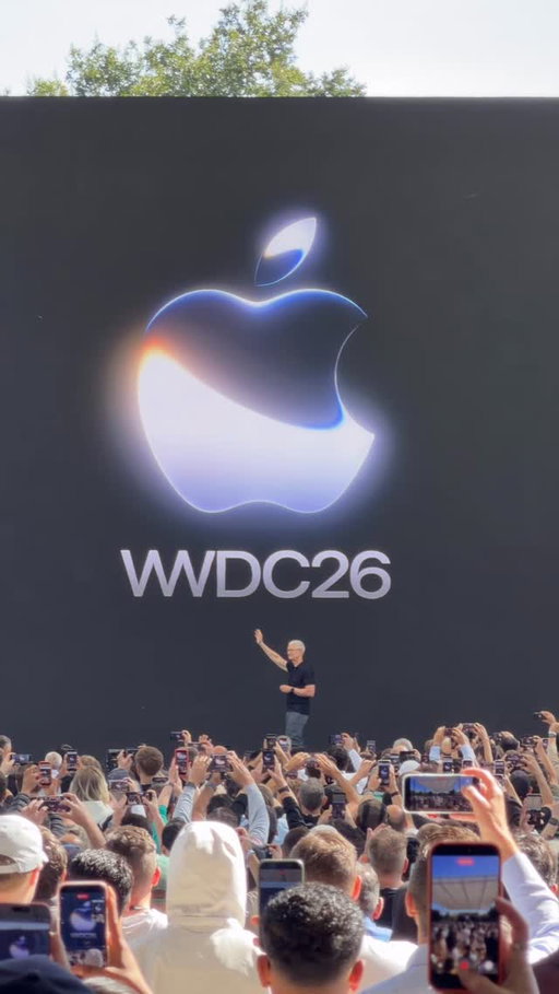 Apple CEO comes on stage at WWDC for the last time. THANK YOU Tim for 15 years and onto the next journey!