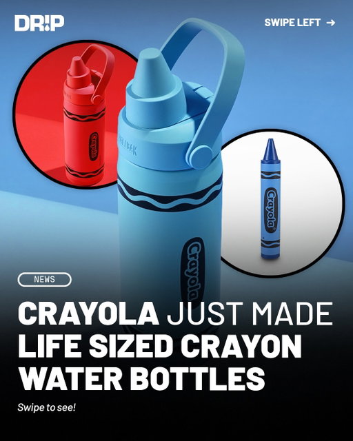 CamelBak and Crayola have teamed up for a special collection of water bottles inspired by some of Crayola’s most iconic colors.

The collection features insulated 16 oz water bottles, along with lightweight non insulated options in 14 oz and 25 oz sizes. The bottles are available in Sky Blue, Cherry Red, Yellow Orange, Mountain Meadow, and Carnation Pink. Thoughts?