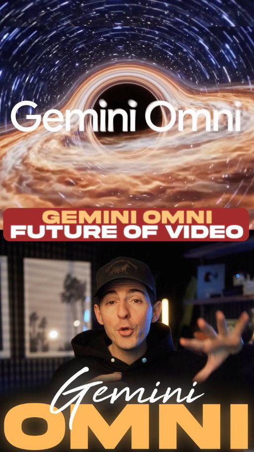 Google just released Gemini Omni.

It’s their brand new video model…

And there’s a way of using this, not many people are talking about, that has completely changed the way I approach content.

Omni is super different than any other model because it allows extreme precision editing.

The video to video capabilities are no joke insane.

I can easily change my background like this.

I can add random elements in the scene like that.

I can even get super experimental, like turning my skin into metallic gold or completely warping the environment around me.

Now the reason all this is possible is because Omni is best in class at holding the right things consistent that you don’t want to change.

Up until now, AI video was a kind of a slot machine.

You could describe the vision in your head, but every new generation would change a few things you wanted to keep the same.

And it took so much effort and so many generations to get something good.

I can’t describe to you how powerful it is to finally have a video tool that actually does what I want every single time.

That’s why it’s being called the Nano Banana moment for video.

But here’s the real hack for using this not many people are talking about.

Some people see Omni and dismiss it because some of the demos are a bit extreme.

Crazy cartoon overlays or wild effects you might not normally use.

Instead, what I like doing, is using it to make subtle changes you might not even notice.

For example, we can slightly adjust the lighting in the room like this.

Or add an accent spotlight coming in like that.

Or even add slight dark shading on the visual like this to better show a text overlay.

These are all the smaller tweaks I’d actually want that finally work because Omni is so good at holding the base visuals consistent.

If you make content or edit videos, I strongly suggest playing with this.

It’s definitely taken a level up from anything else I’ve used.

If you want to try it out, the best place is to use it directly in the Gemini app.

@Googlegemini #GeminiPartner #tech #ai #google #video