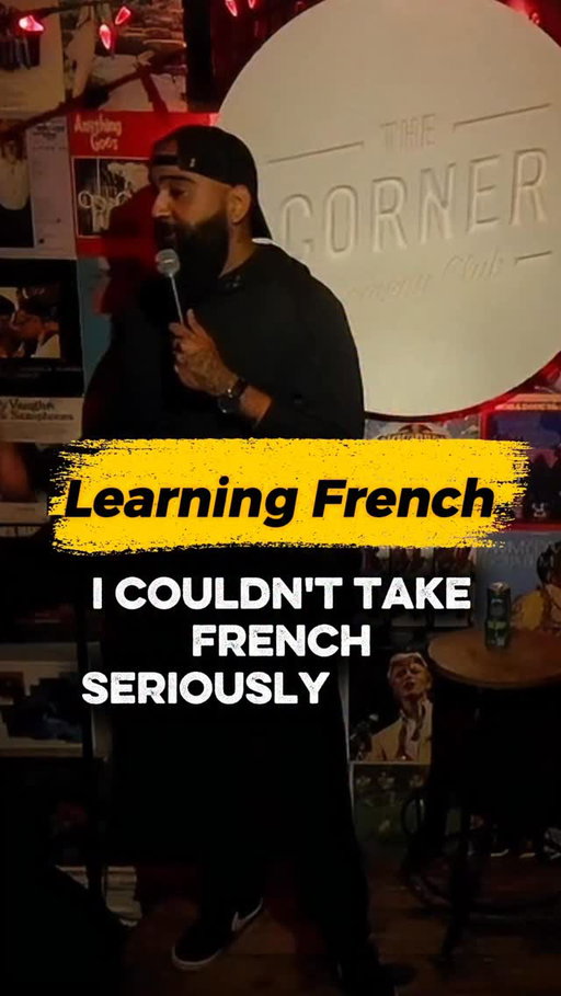 In Canada they teach us French from grades 3-9 then they don’t care anymore.  Mostly all I can still do is ask to go to the bathroom 🤷🏽‍♂️

#standupcomedy #french #english #school #bilingual