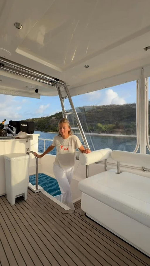 first morning on the boat !!!!
