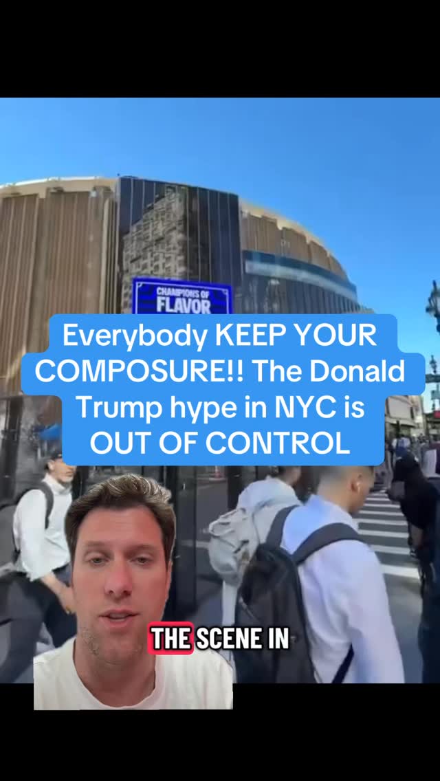 Everybody KEEP YOUR COMPOSURE!! The Donald Trump hype in NYC is OUT OF CONTROL. The city right now is consumed by Trump’s appearance. All the talk is security perimeters and secret service measures being taken. Watch parties canceled and relocated while bars and commuters suffer. As a Knicks fan my first thought was the only thing that can fuck up these vibes is politicizing their run. It’s definitely an unwelcome added distraction.

But all that being said, Trump has gone to MSG for UFC multiple times and it was never a big deal. The stage is bigger and the lights are brighter for the NBA finals as opposed to a UFC PPV, but nonetheless he’s done this before and with a FRACTION of the hoopla. Bottom line is the Knicks are too focused to let this impact them, and I think in all likelihood tonight goes perfectly fine and it’s just annoying extra security measures for everyone. But I don’t think it’s going to be the problem the internet is leading you to believe.

Meanwhile on the other side Victor LIB-BANYAMA who won’t even sell soda to the kids might be affected more than anyone else! 

PS - if Donald Trump needed or cared about good publicity this is the PERFECT and easiest good PR ever to just say “I’d love to be there but my first concern is the team and the city and I want them to win and don’t want to be a distraction so we’re gonna cancel this.” But he just does not care 

PPS - objectively hilarious he was too busy for his son’s wedding like a week ago but now is going to the Knicks game 😂