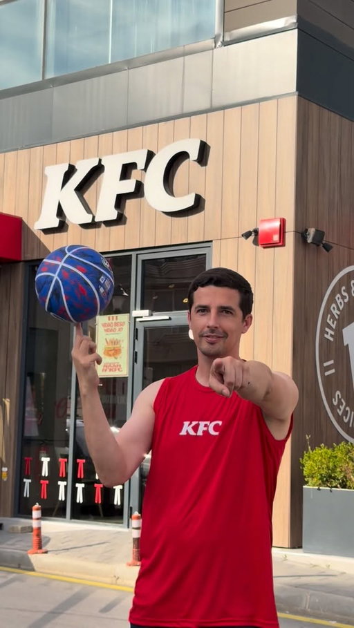 KFC BucketBall challenge t'Mërkurën n'Drive-Thru Arbëria 🏀🍗
