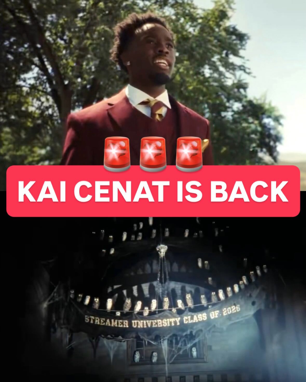 STREAMER UNIVERSITY 2026 IS HERE LETS GOOOOOOOOOO 🔥 @kaicenat @streameruniversity