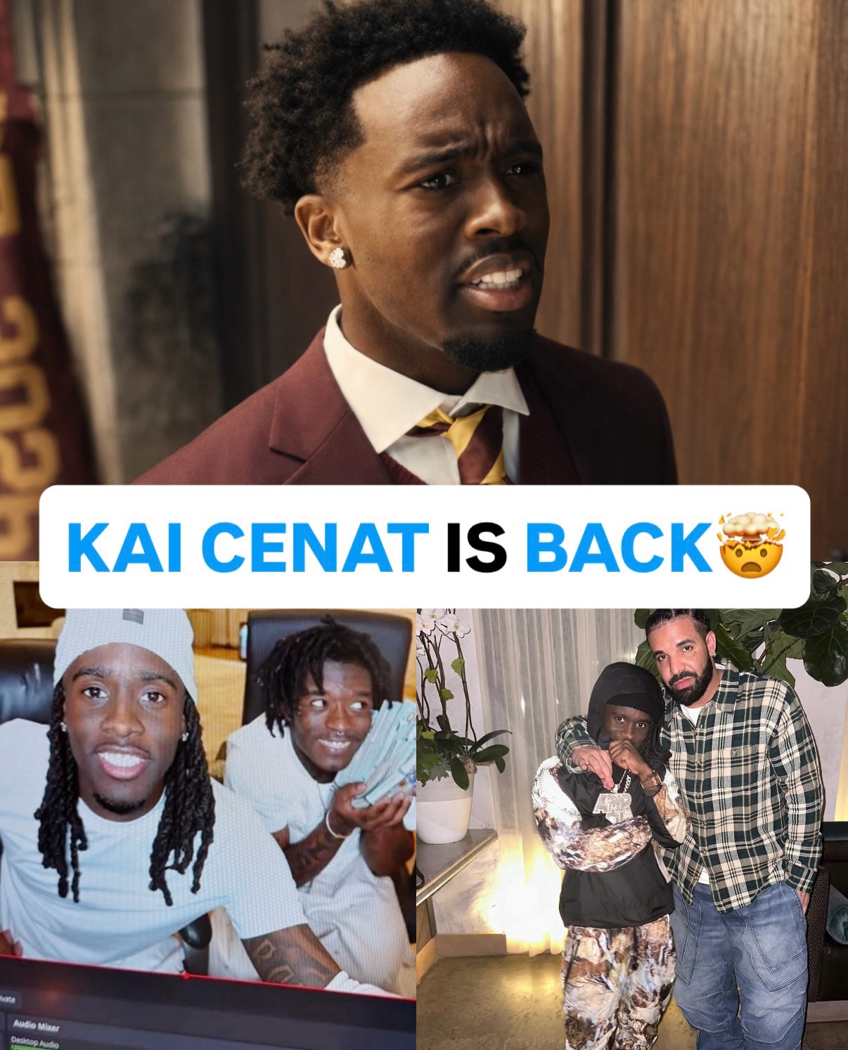 KAI CENAT JUST ANNOUNCED HIS RETURN TO STREAMING WITH STREAMER UNIVERSITY🥹🔥

Comment the first artist you need Kai to stream with👇