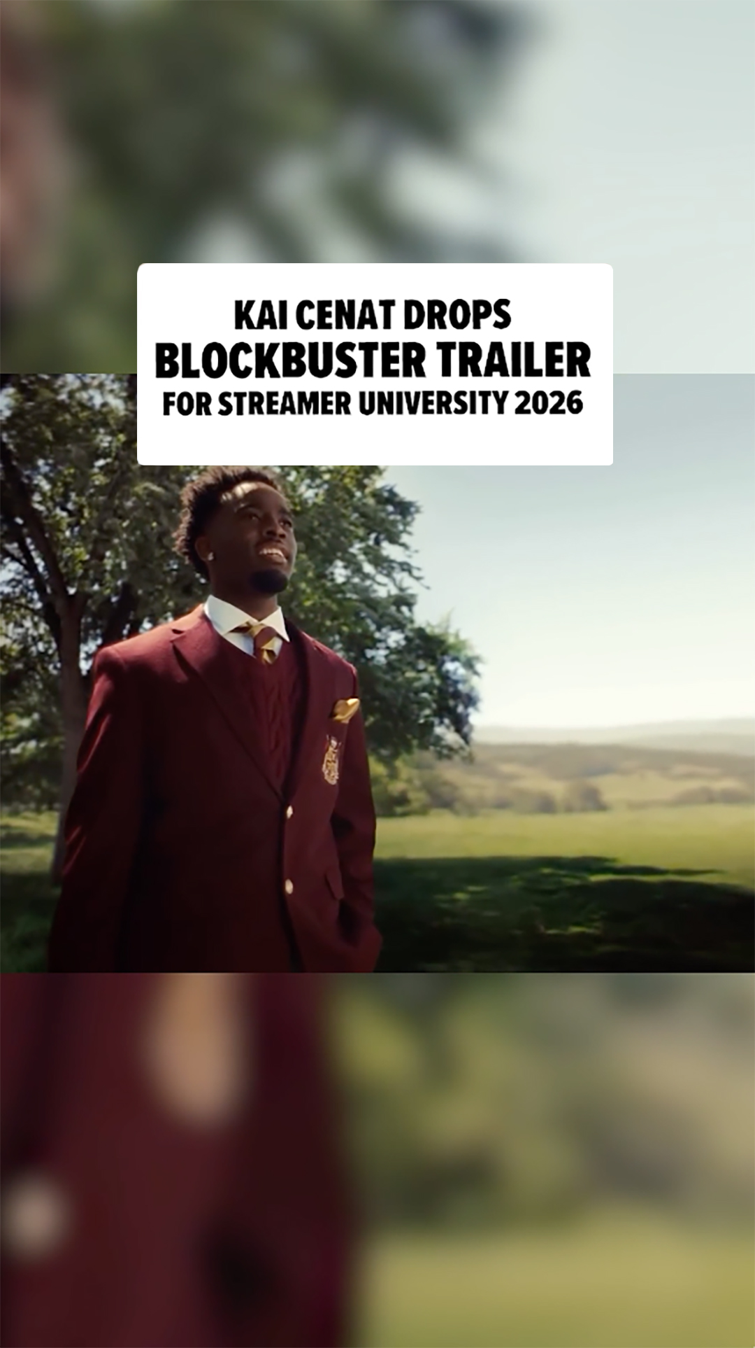 Class is back in session! 🎓🔥

Kai Cenat unveiled the official trailer for Streamer University 2026 as the highly-anticipated creator program prepares to return.