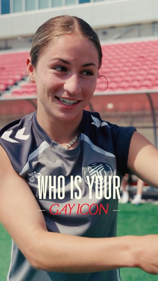 Several players are actively campaigning for this title 🏳️‍🌈😂⁣
⁣
Come see these icons at our Pride Match on June 13 at York Lions Stadium.⁣
⁣
🎟️ Link in bio for tickets.