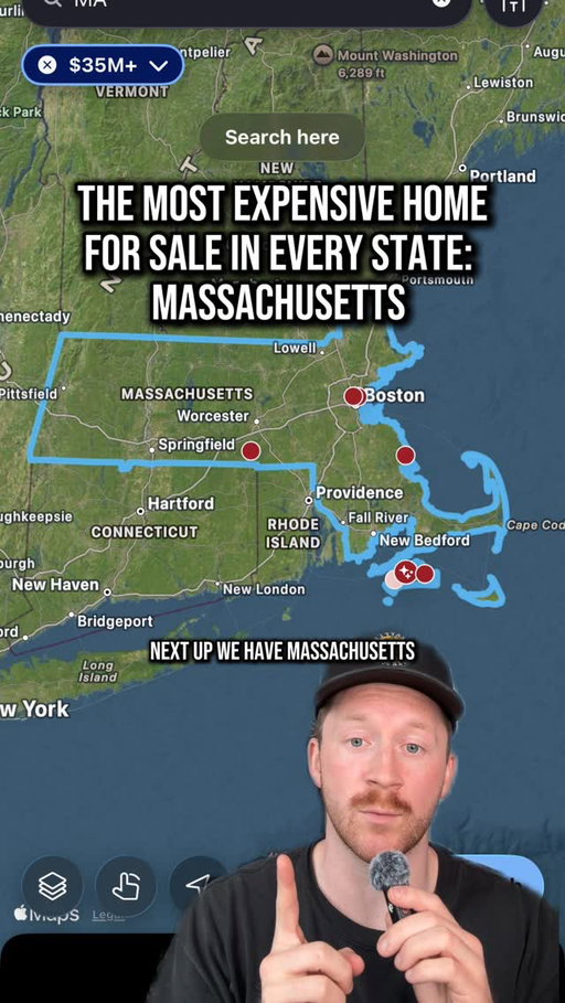 Massachusetts’ most expensive home for sale! 

Via: @mgsgrouprealestate 

*Note: 

I do not own any of these photos shown, nor do I have any relationship or agreement with the listing agent or seller (unless stated) I simply make videos on homes I find interesting and cool for the sake of reporting. If you’d like me to tag you or take down any post for any reason I have no problem doing so. thank you :) 

#mansions #house #homedecor #realestate #mansion