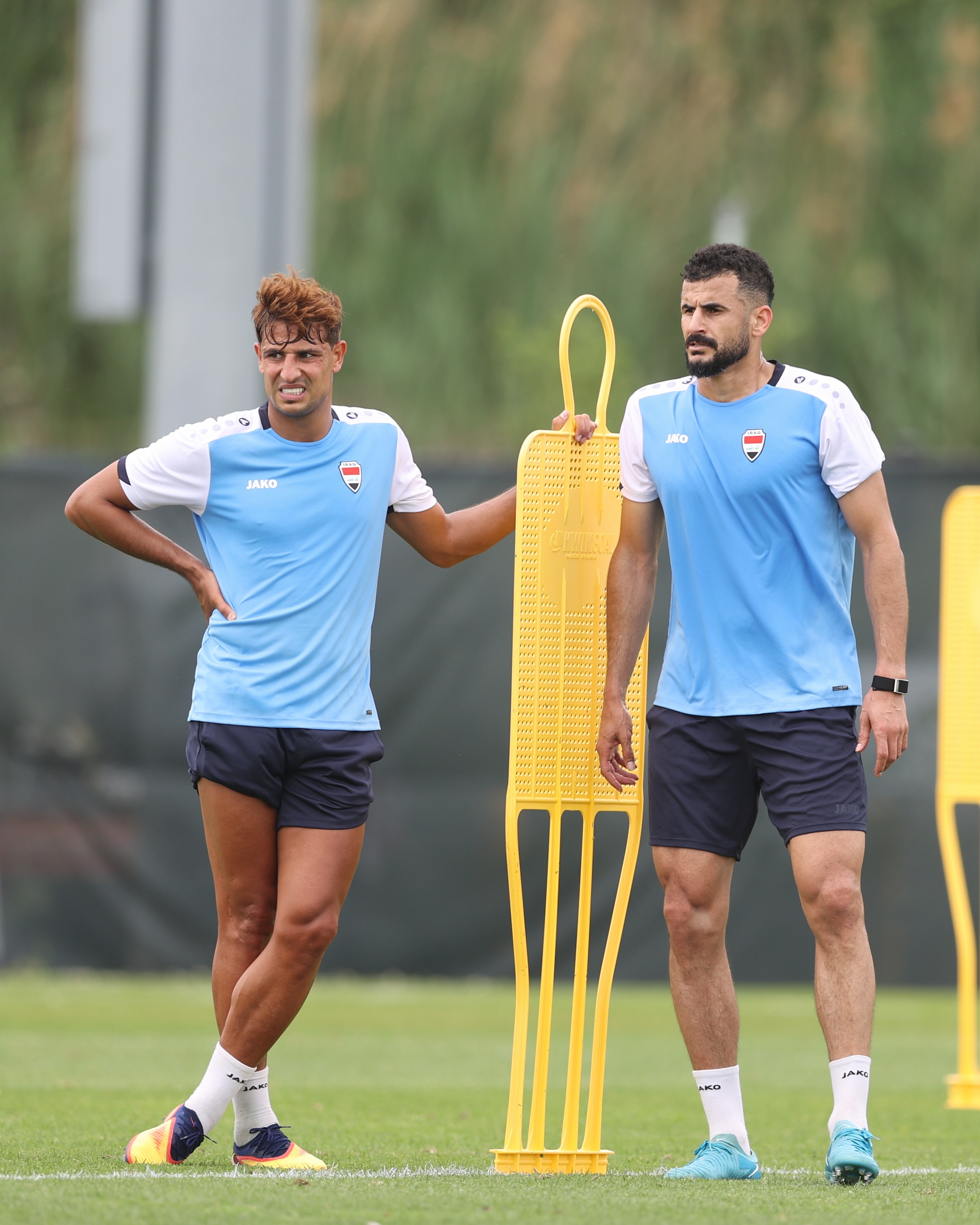 𝙁𝙞𝙣𝙖𝙡 𝙏𝙧𝙖𝙞𝙣𝙞𝙣𝙜 𝙎𝙚𝙨𝙨𝙞𝙤𝙣 🇺🇸⚽️📸

📍 منتخبنا الوطني يختتم تحضيراته في شيكاغو استعداداً لمواجهة فنزويلا الودية، في المحطة الأخيرة قبل الدخول إلى نهائيات كأس العالم 🇮🇶🔥⚽️📸

Our national team wraps up preparations in Chicago ahead of the friendly against Venezuela, in the final stop before entering the FIFA World Cup finals 🇮🇶🔥⚽️📸