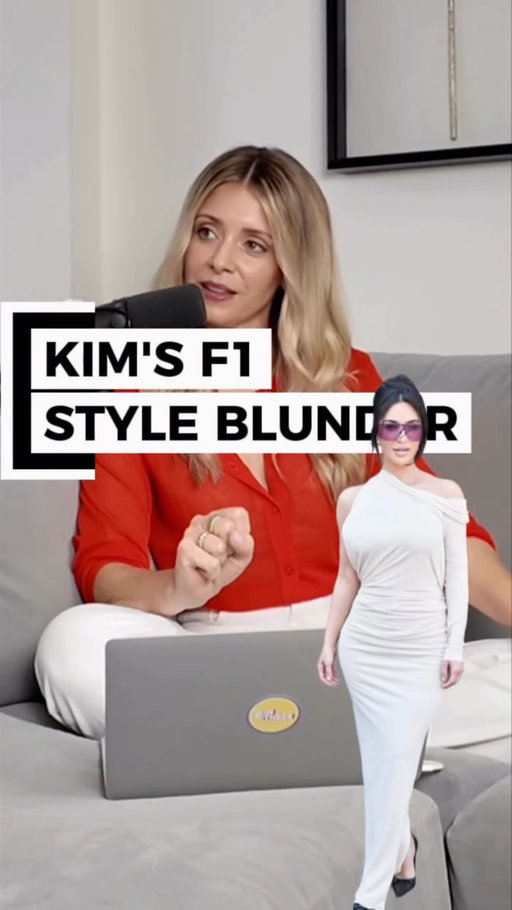 Kim Kardashian made an unusual fashion choice for her hard launch with Lewis Hamilton! What do you think of this choice?! Comment below and weigh in. And check out the full episode out now whoever you get your podcasts!!