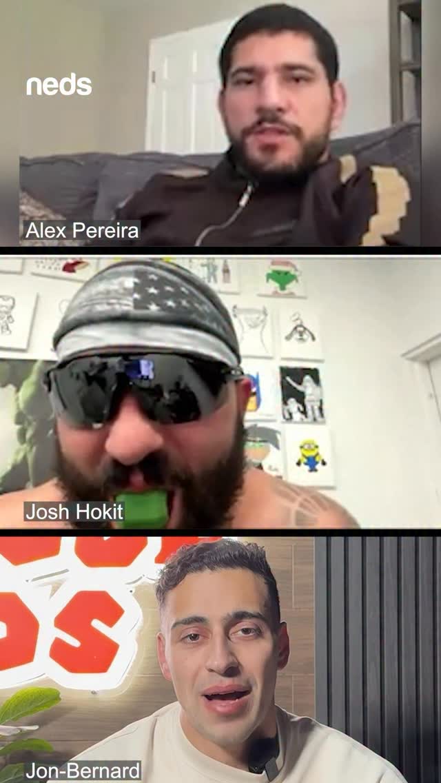 Josh Hokit and Alex Pereira get HEATED ahead of UFC White House 🇺🇸 #ufc #whitehouse #mma #alexpereira