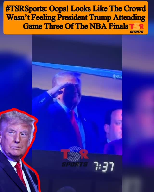 #TSRSports: Yikes! Fans boo’d Donnie during game three of the NBA finals! 📷📹:(@gettyimages @bella_rrt )✍🏾#TSRStaffAS