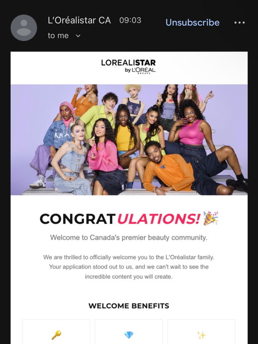 A little milestone worth celebrating 🥹✨
Thrilled to officially join the L’Oréalistar family! Feeling grateful for opportunities like this and excited for what’s ahead. Here’s to more creativity, new discoveries, and sharing products I genuinely love with you all. 
Stay tuned…… ☺️

@lorealistar_official @loreal.canada @lorealparis 

#lorealistar #creatormilestone #beautycommunity #smallcreator #lorealcanada