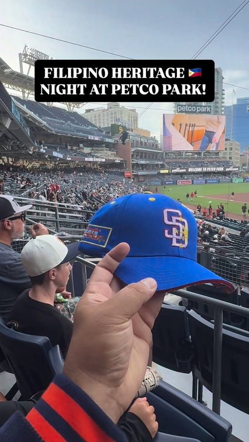 Susmaryosep! 🇵🇭 It’s Filipino Heritage Night at Petco Park and here’s a look at the exclusive Theme Game hat! 🔥Now let’s bring home a Padres win tonight! 🙌⚾️

If you’re looking for last-minute tickets, don’t forget to check out @tickpick for great deals. Use code PADRESBLOGGER to save $10 off your purchase!

#sandiegopadres #padres #petcopark #tickpick  #forthefaithful