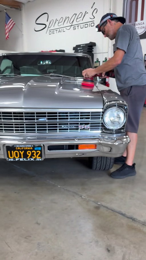 Shinin’ up this sweet 1967 Chevrolet Nova SS! 

Follow @sprengersdetailing for more! 

Call / Text 714-914-6188 or DM to get a quote

📍 1081 N Shepard St, Unit H Anaheim, CA 92806 

- PPF (Paint Protection Film)
- Show Detailing 
- Restoration Details
- Paint Correction
- Ceramic Coating
- Undercarriage Detailing
- Window Tinting
- Emblem & Molding Removal
- Glass Polishing & Ceramic Coating
- Interior & Trim Coating
- Wrap, Graphics, & PPF Removal
- Wheel Repair, Powder Coating, Polishing, and Re-Chrome
- Water Spot, Overspray, Cement & Tar Removal
- All Vehicles: Cars, Boats, RVs, Semi-Trucks, Bikes etc. 

For over 40 years, we’ve been transforming vehicles with our meticulous attention to detail and top-notch service! More than just a detailing shop, we’re a vehicle care destination. We blend time-honored detailing techniques with advanced protective coatings / PPF and convenient options, ensuring your vehicle not only looks incredible but is also shielded from the elements for years to come. 

#classiccars #classiccar #classiccarsdaily #detailing #cardetailing