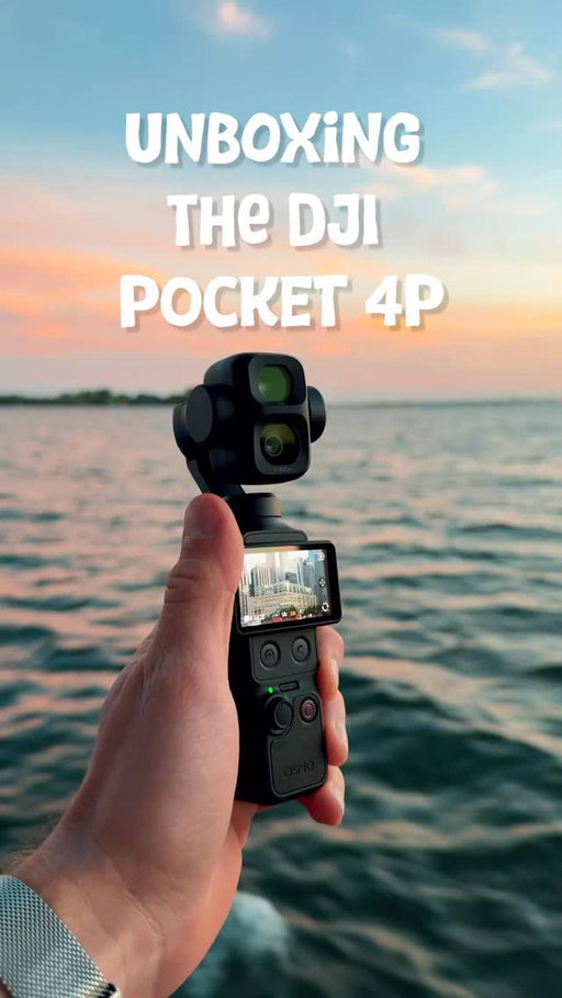 The NEW DJI POCKET 4P