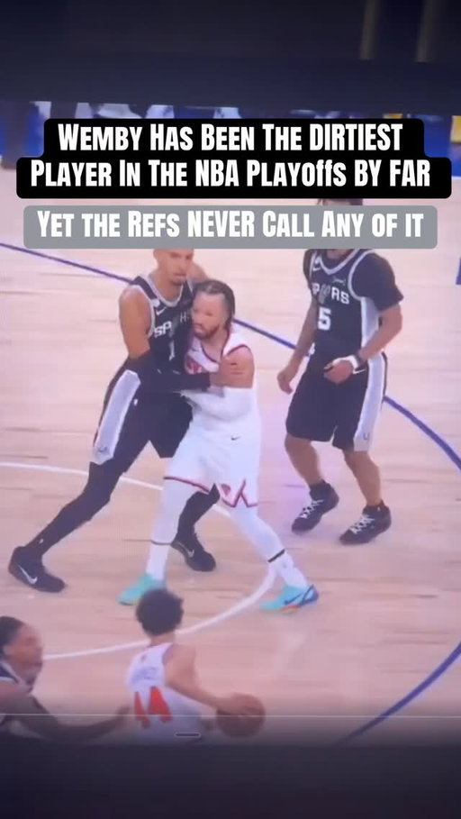 I mean just look at this track record man. Dirty plays in every single round yet no one wants to say anything. I don’t get it #victorwembanyama #wemby #newyorkknicks #knicks #okcthunder