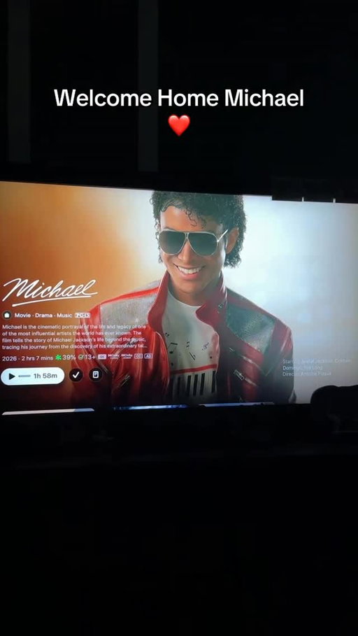 @michaelmovie is officially available to buy or rent on PVOD platforms ❤️ it feels strangely surreal to have access to the movie in my own home now 😭 this will definitely be my bedtime movie for a while 🥹

#michaelmovie #michaeljackson #mj #michaeljacksonfan #kingofpop