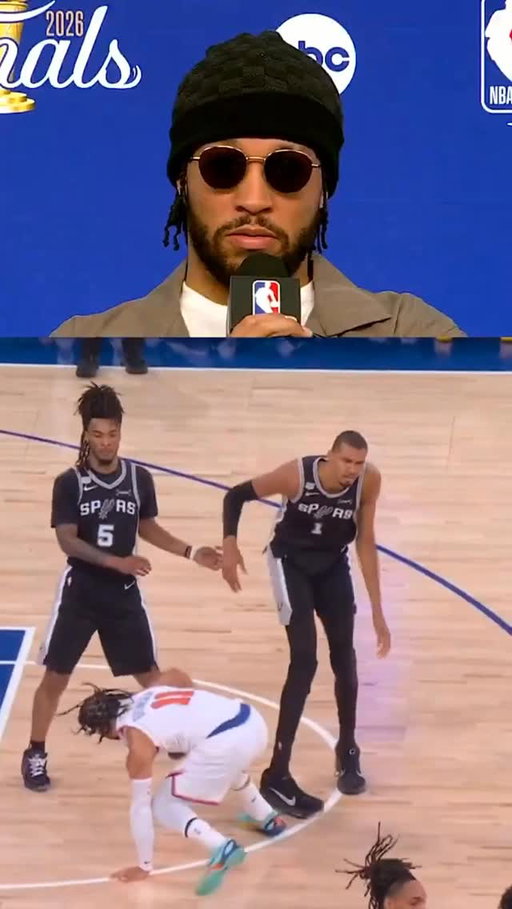 Knicks Head Coach Mike Brown calls out NBA officiating for the free-throw discrepancy in Game 3. 

“To go 24 free-throw attempts in a second half... compared to eight?... I don’t complain much. I never thought I’d see that in an NBA Finals game.”

Overall, the Knicks shot 22 free throws compared to the Spurs 32. 
The Spurs did a great job of taking care of the ball, only turning the ball over 8 times compared to the Knicks 13 turnovers. 

🎥 @espn

#nba #basketball #sportshighlights #nbafinals #nbaplayoffs