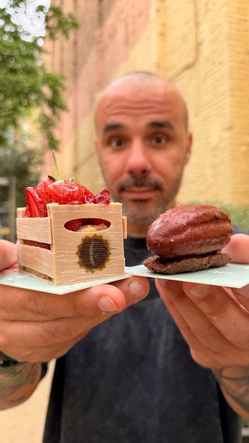 Estos son los TRAMPANTOJOS de una de las Mejores pastelerías no solo de Barcelona sino de España, un referente para muchísimos grandes pasteleros y con razón!!