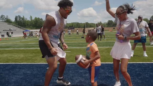 CSC Foundation 1st Annual Football Camp was nothing short of impactful for our kids, the city and surrounding communities! #GoFollow @cscfoundation7 
🎥 @big_phil_the_director